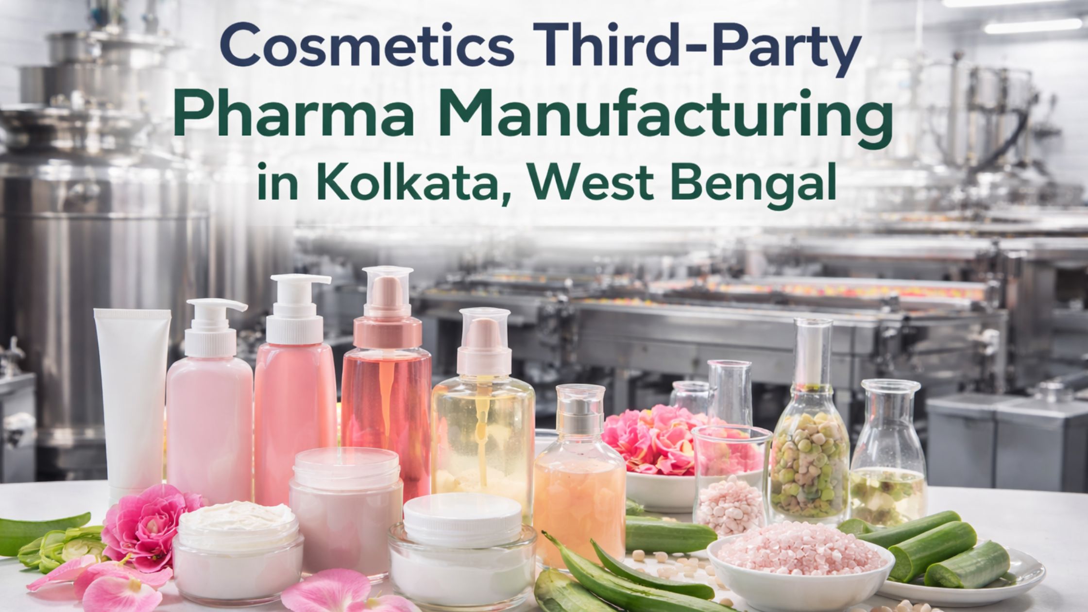 Cosmetics Third-Party Pharma Manufacturing in Kolkata